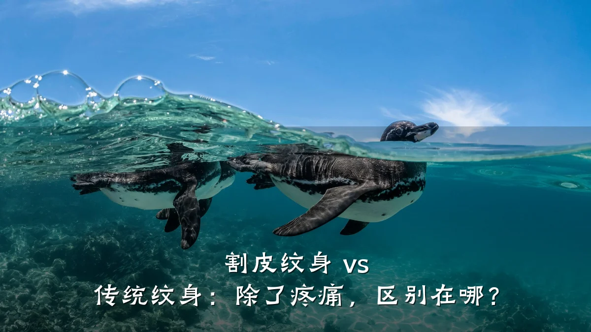 割皮纹身 vs 传统纹身：除了疼痛，区别在哪？